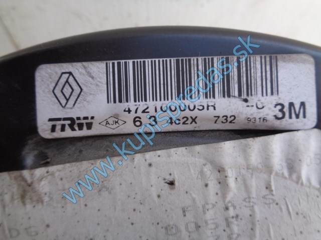 brzdový posilovač na renault scénic III 1,9dci, 472100005R